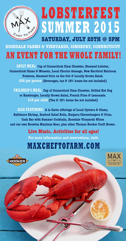 Saturday, July 25th Lobsterfest! Max Blog